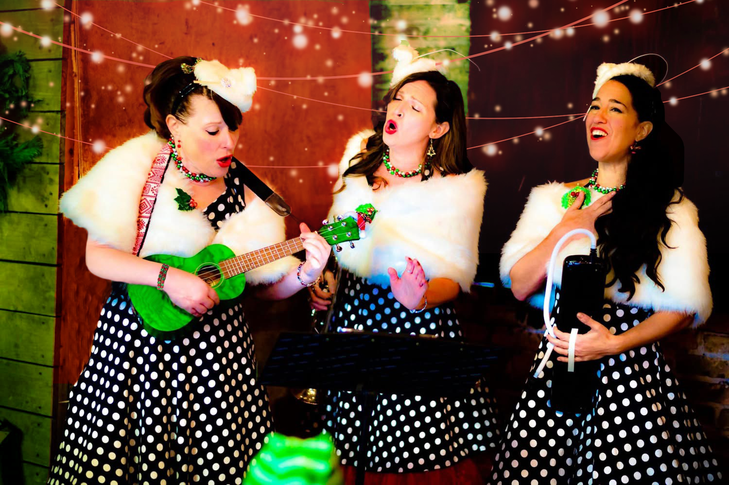 On stage with The Merry Janes